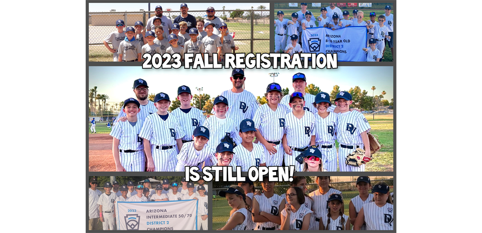 Fall Registration OPEN!!!